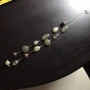 Long beaded necklace